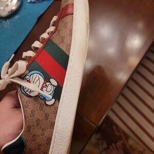 Gucci Doraemon Ace Sneakers Size 5.5
